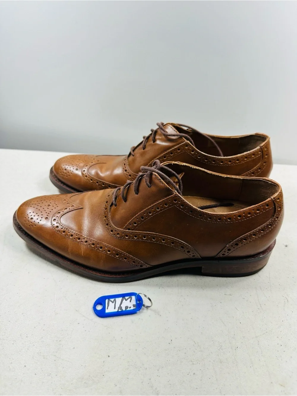 Cole Haan Grand OS C20706 Men’s British Leather Wingtip Oxford Shoes US 8 M